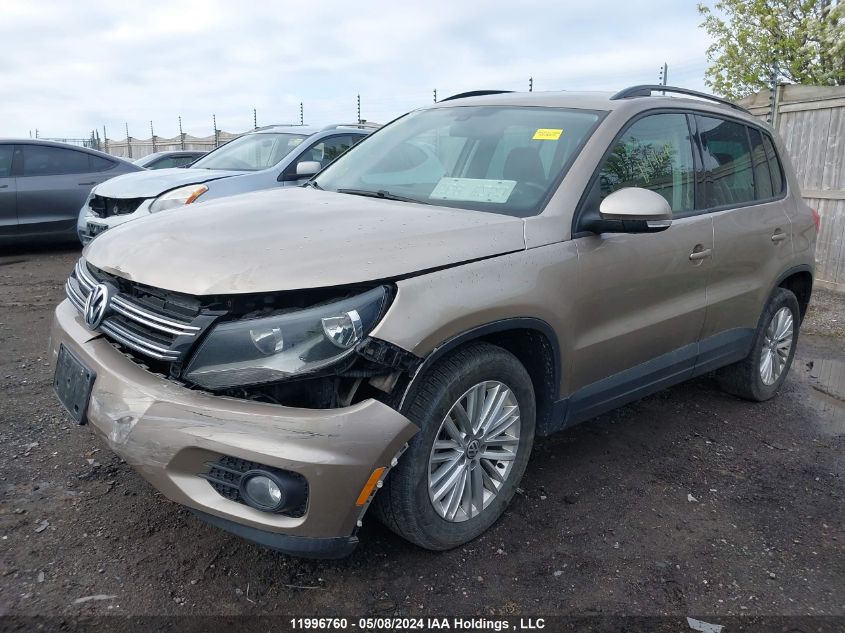 2015 Volkswagen Tiguan VIN: WVGJV7AXXFW094366 Lot: 11996760