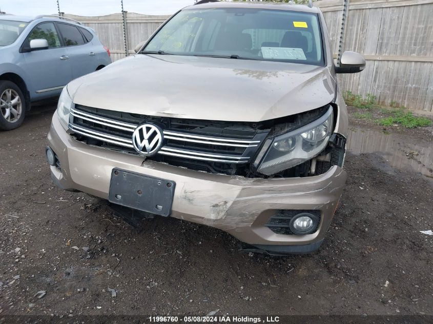 2015 Volkswagen Tiguan VIN: WVGJV7AXXFW094366 Lot: 11996760