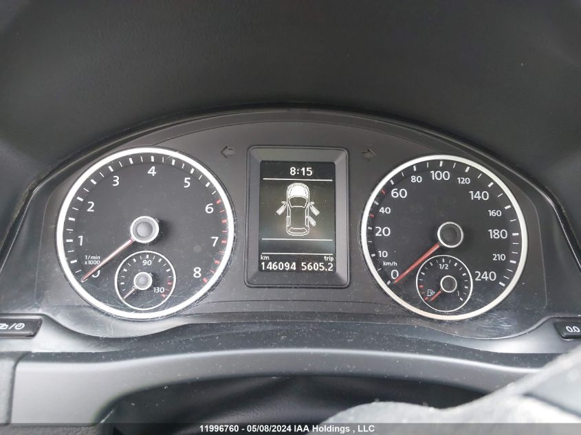 2015 Volkswagen Tiguan VIN: WVGJV7AXXFW094366 Lot: 11996760