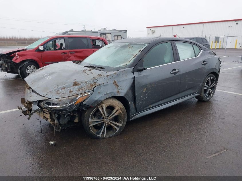 2020 Nissan Sentra VIN: 3N1AB8DVXLY225560 Lot: 11996765