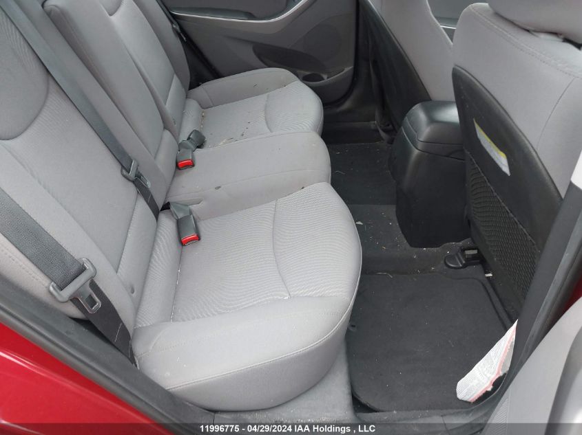 2014 Hyundai Elantra Se/Sport/Limited VIN: 5NPDH4AE9EH518372 Lot: 11996775