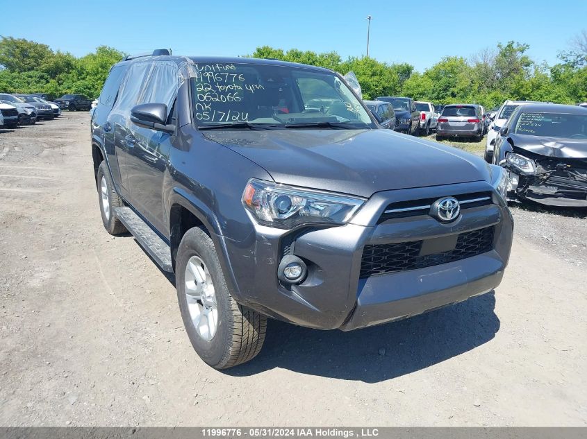 2022 Toyota 4Runner VIN: JTENU5JR2N6062066 Lot: 11996776