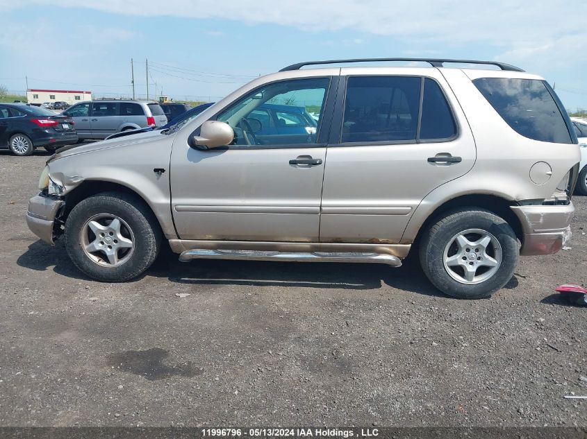 2001 Mercedes-Benz M-Class VIN: 4JGAB54E21A242362 Lot: 11996796