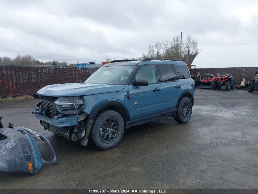 2023 Ford Bronco Sport VIN: 3FMCR9B66PRD29512 Lot: 11996797