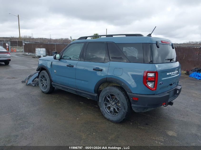 2023 Ford Bronco Sport VIN: 3FMCR9B66PRD29512 Lot: 11996797