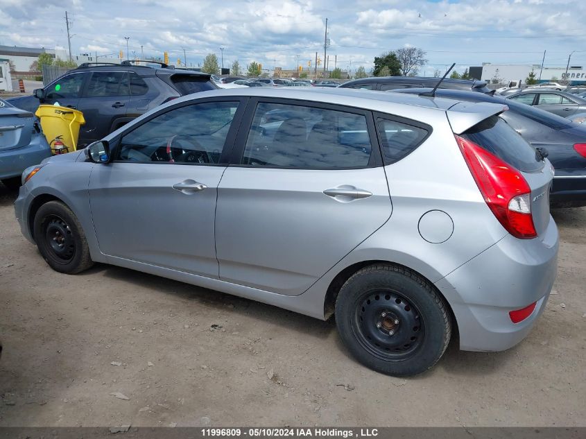 2012 Hyundai Accent VIN: KMHCU5AEXCU008995 Lot: 11996809