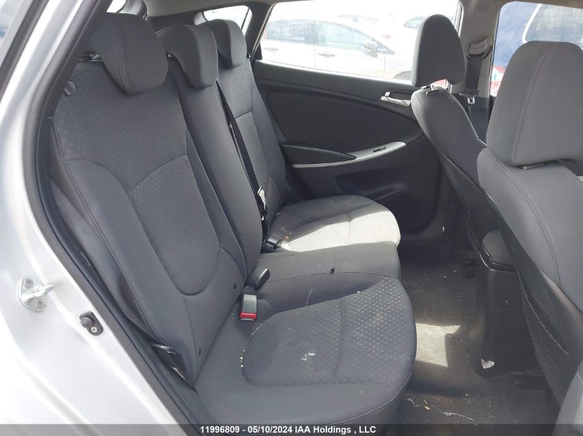 2012 Hyundai Accent VIN: KMHCU5AEXCU008995 Lot: 11996809