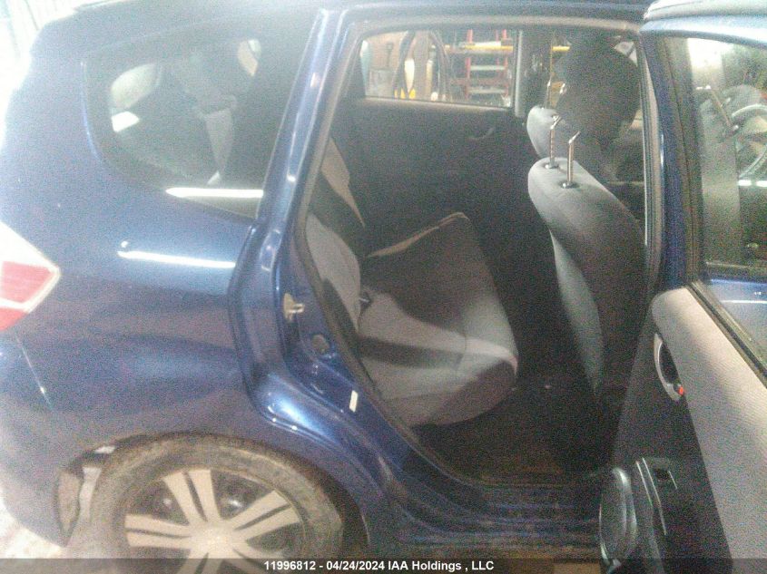 2009 Honda Fit Dx-A VIN: JHMGE87329S808235 Lot: 11996812