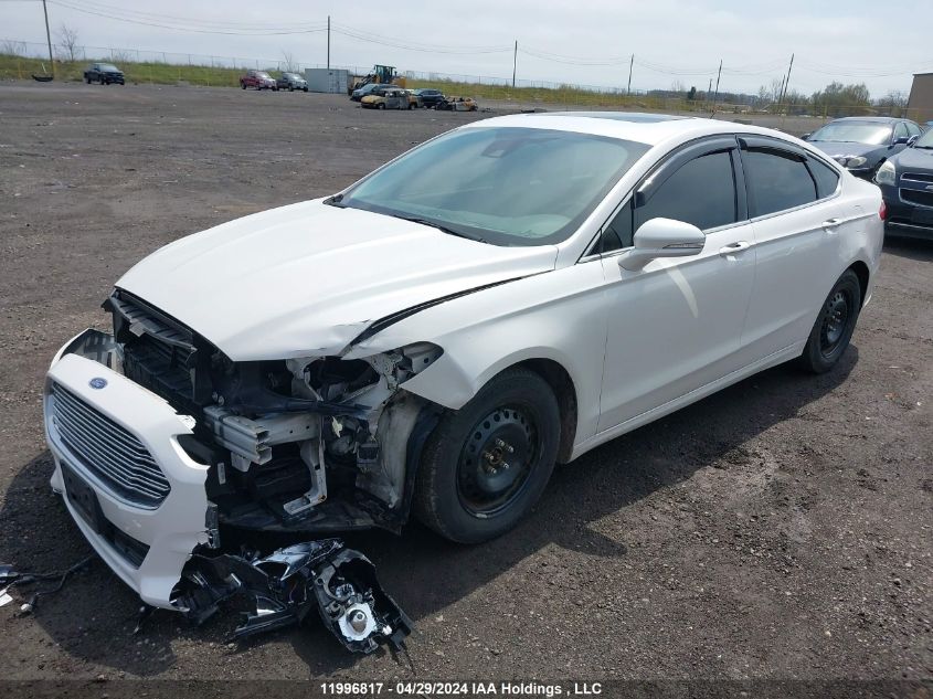 2013 Ford Fusion Hybrid Titanium VIN: 3FA6P0RU4DR286085 Lot: 11996817