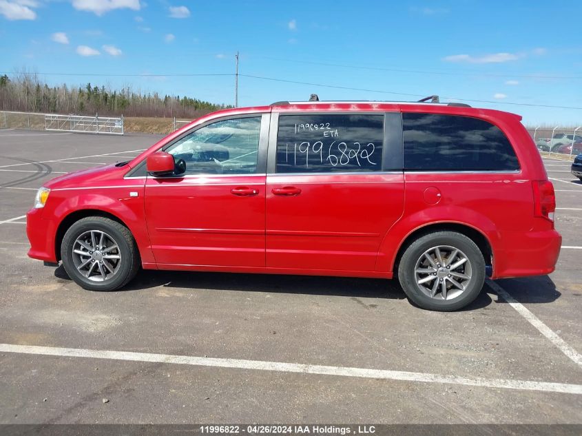 2014 Dodge Grand Caravan Sxt VIN: 2C4RDGCG3ER332153 Lot: 11996822