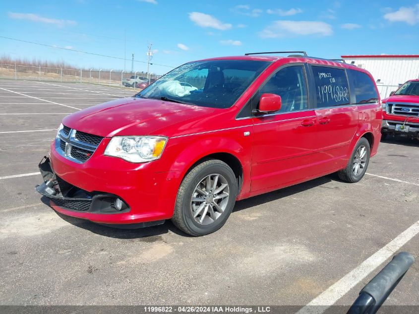 2014 Dodge Grand Caravan Sxt VIN: 2C4RDGCG3ER332153 Lot: 11996822