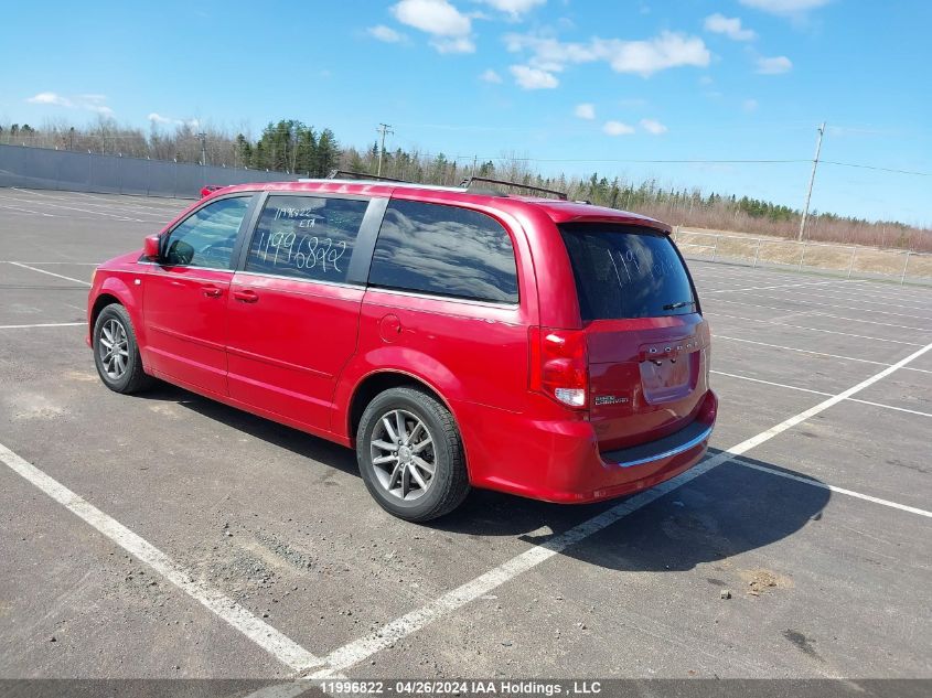 2014 Dodge Grand Caravan Sxt VIN: 2C4RDGCG3ER332153 Lot: 11996822