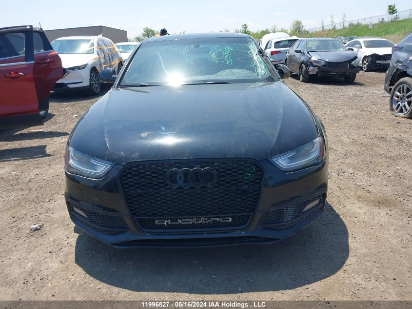 2015 Audi S4 Premium VIN: WAUFGCFL3FA007548 Lot: 11996827