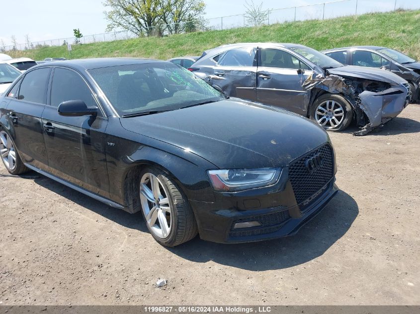 2015 Audi S4 Premium VIN: WAUFGCFL3FA007548 Lot: 11996827