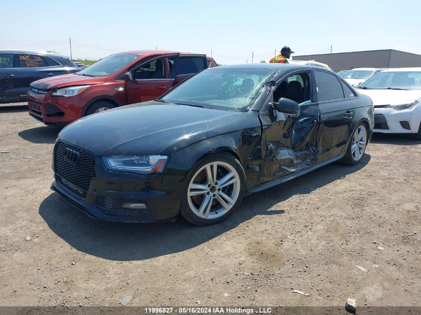 2015 Audi S4 Premium VIN: WAUFGCFL3FA007548 Lot: 11996827