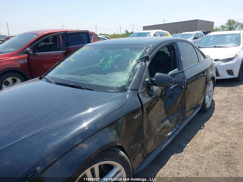 2015 Audi S4 Premium VIN: WAUFGCFL3FA007548 Lot: 11996827