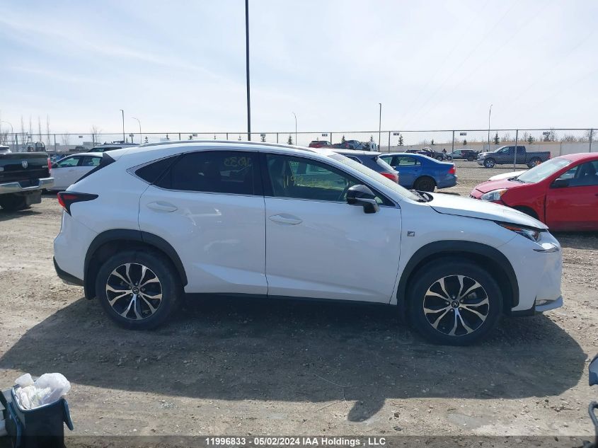 2016 Lexus Nx 200T VIN: JTJBARBZ4G2072062 Lot: 11996833