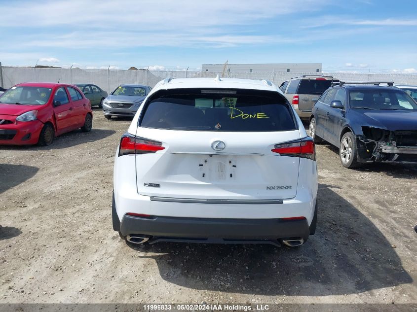 2016 Lexus Nx 200T VIN: JTJBARBZ4G2072062 Lot: 11996833