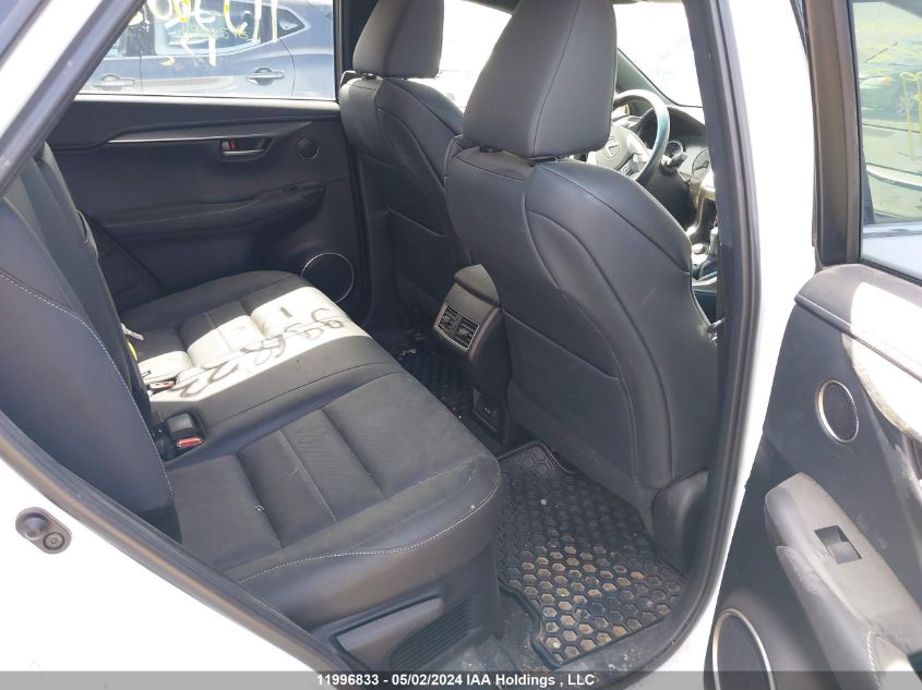 2016 Lexus Nx 200T VIN: JTJBARBZ4G2072062 Lot: 11996833