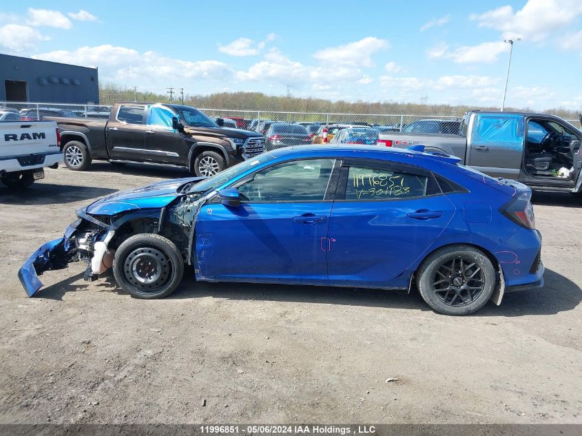 2019 Honda Civic Sport VIN: SHHFK7G42KU301183 Lot: 11996851