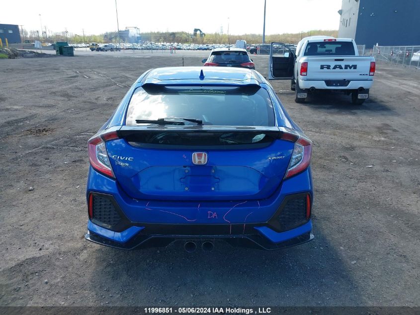2019 Honda Civic Sport VIN: SHHFK7G42KU301183 Lot: 11996851