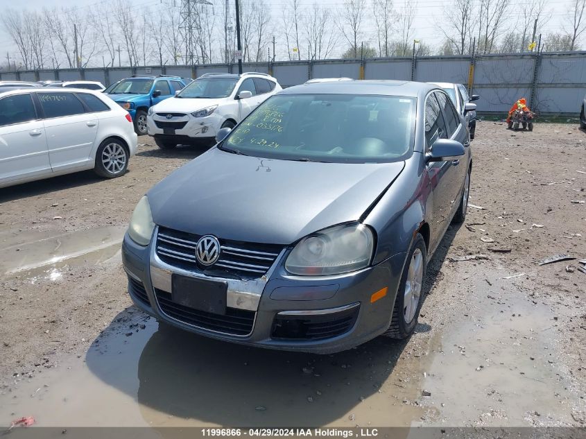 2009 Volkswagen Jetta Sedan VIN: 3VWRM71K89M033176 Lot: 11996866