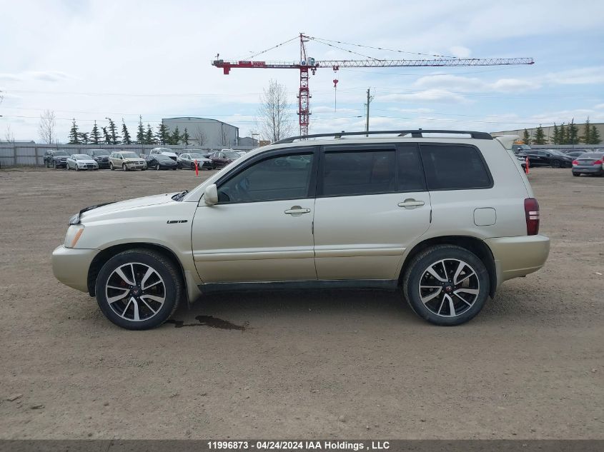 2003 Toyota Highlander Limited VIN: JTEHF21A530099743 Lot: 11996873