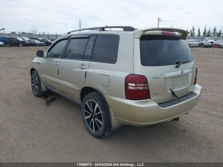 2003 Toyota Highlander Limited VIN: JTEHF21A530099743 Lot: 11996873