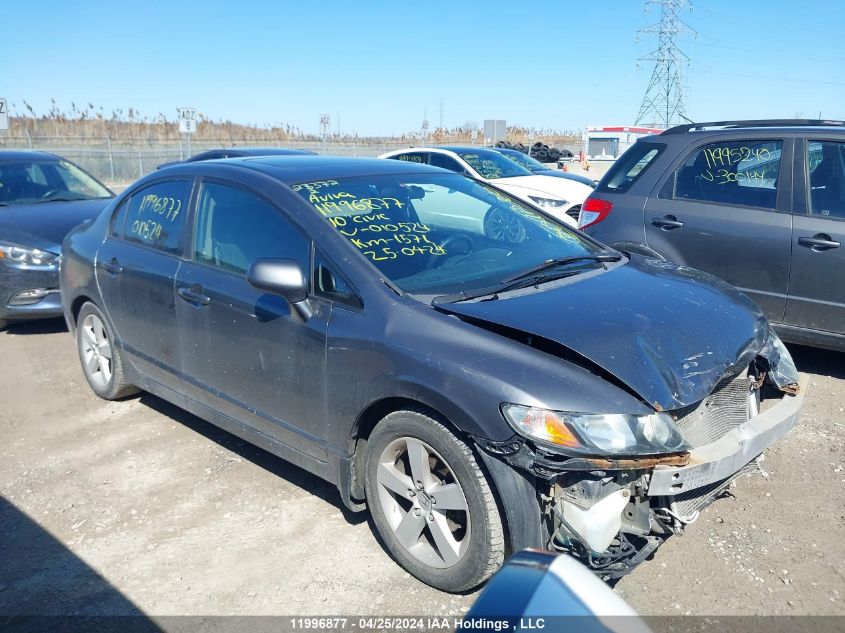 2010 Honda Civic Sdn VIN: 2HGFA1F66AH010524 Lot: 11996877