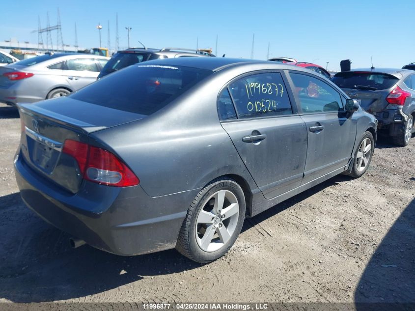 2010 Honda Civic Sdn VIN: 2HGFA1F66AH010524 Lot: 11996877