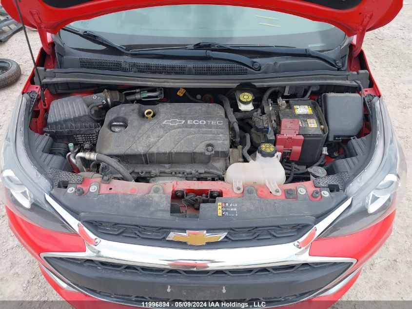 2019 Chevrolet Spark 1Lt VIN: KL8CD6SA7KC748541 Lot: 11996894