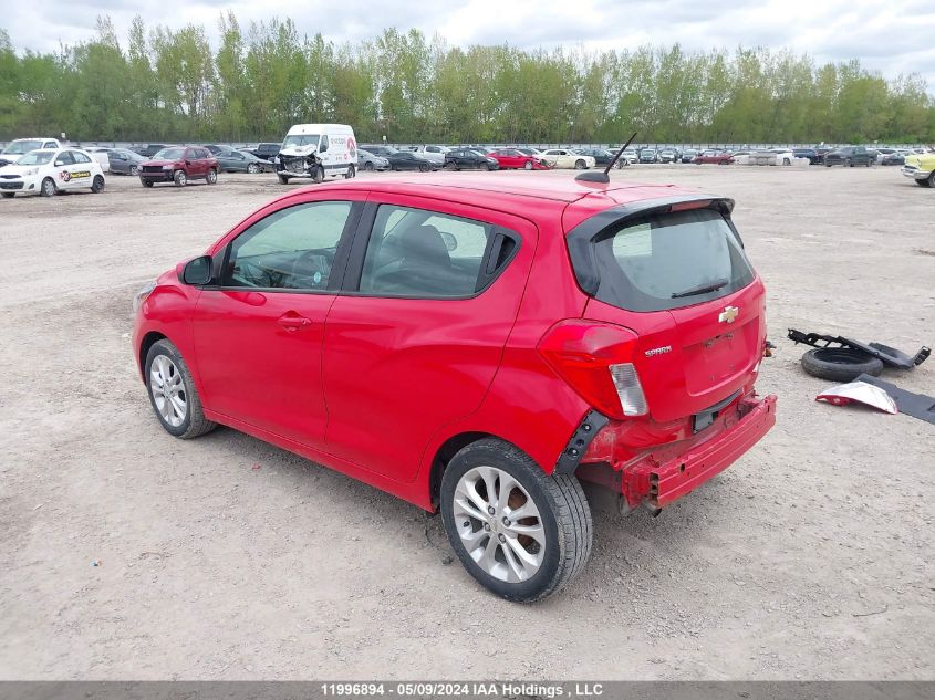 2019 Chevrolet Spark 1Lt VIN: KL8CD6SA7KC748541 Lot: 11996894