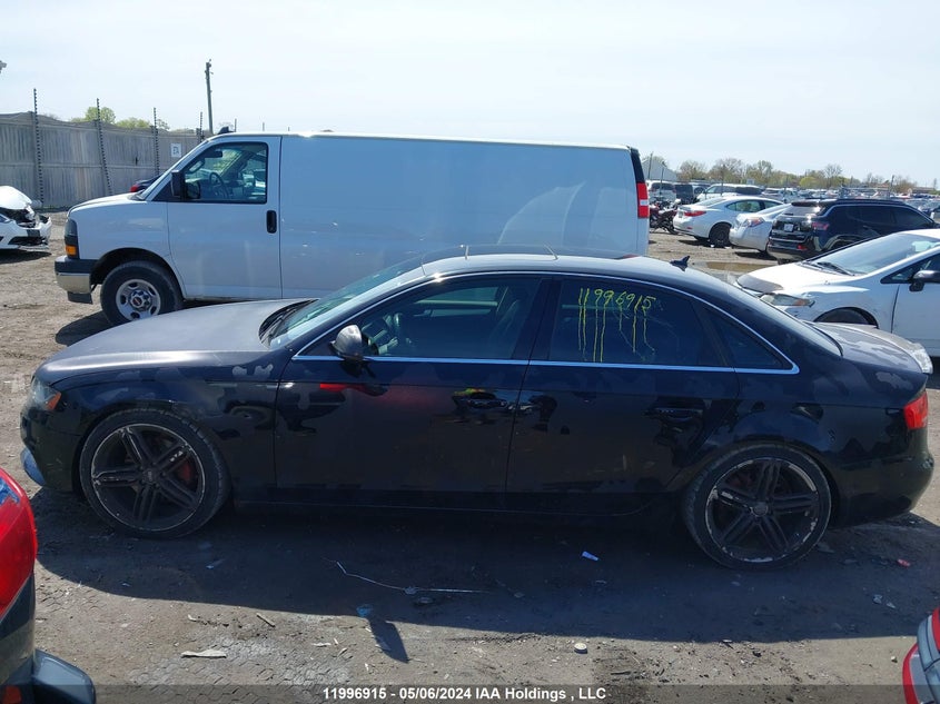 2009 Audi A4 VIN: WAULF68K09N019116 Lot: 11996915