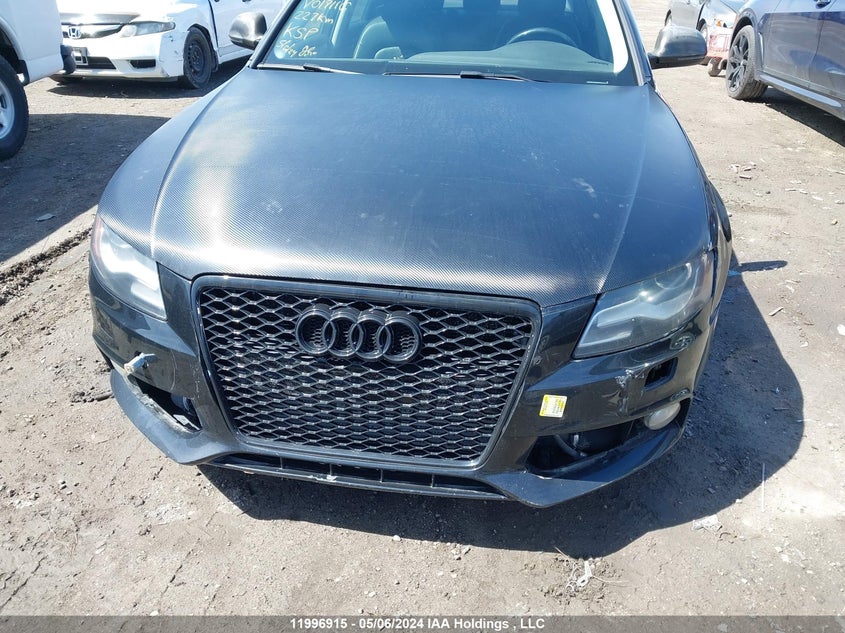 2009 Audi A4 VIN: WAULF68K09N019116 Lot: 11996915
