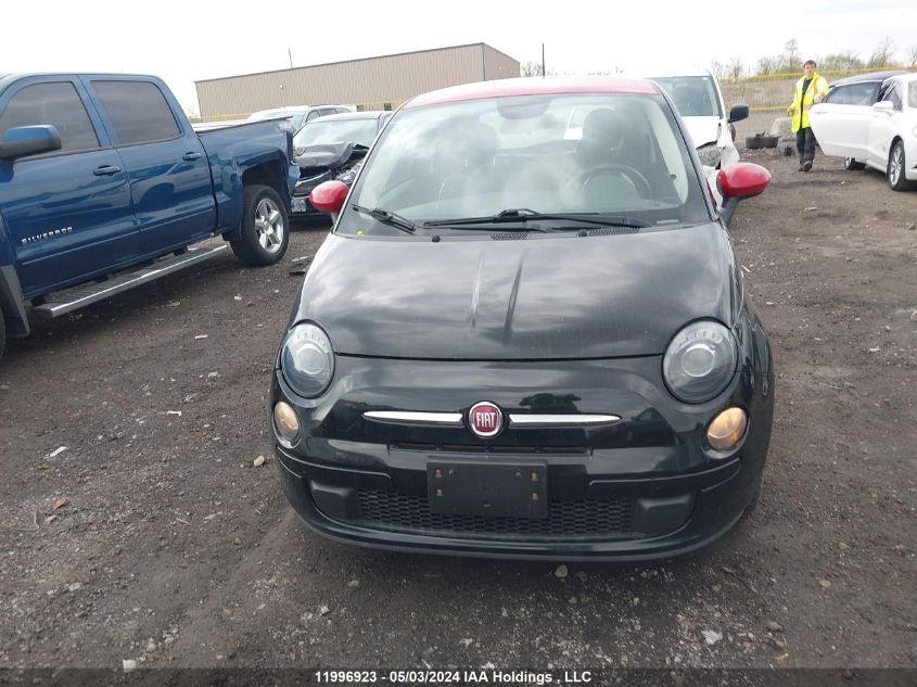 2015 Fiat 500 VIN: 3C3CFFAR7FT642405 Lot: 11996923