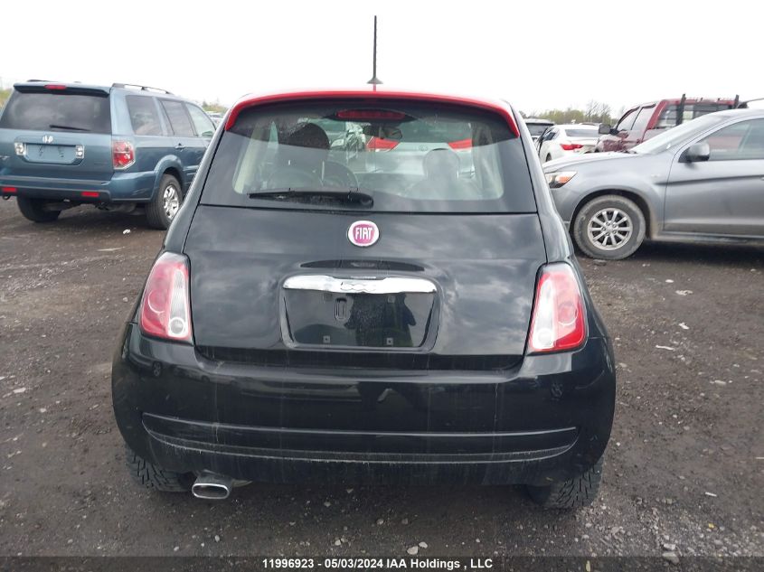 2015 Fiat 500 VIN: 3C3CFFAR7FT642405 Lot: 11996923