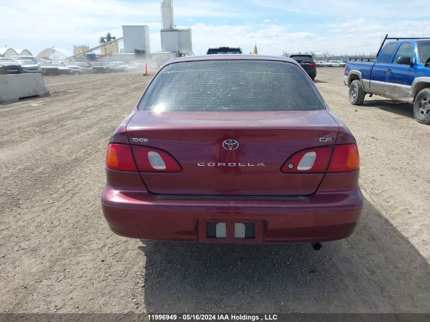 1998 Toyota Corolla VIN: 2T1BR12E7WC701906 Lot: 11996949