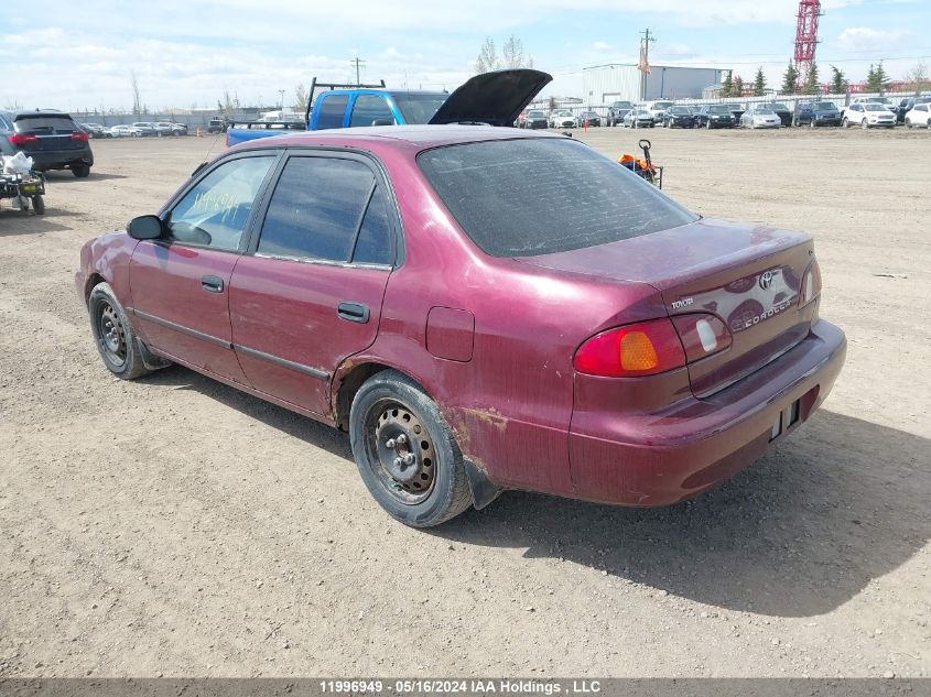 1998 Toyota Corolla VIN: 2T1BR12E7WC701906 Lot: 11996949