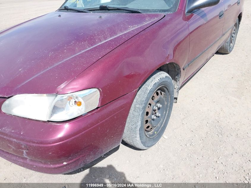 1998 Toyota Corolla VIN: 2T1BR12E7WC701906 Lot: 11996949