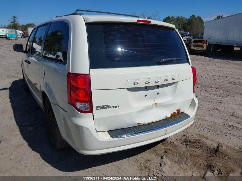 2013 Dodge Grand Caravan Se/Sxt VIN: 2C4RDGBG6DR530483 Lot: 11996971