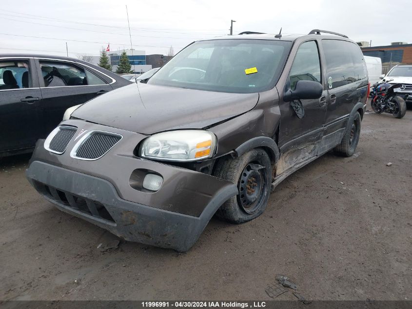 2009 Pontiac Montana Sv6 VIN: 1GMDU03139D104266 Lot: 11996991