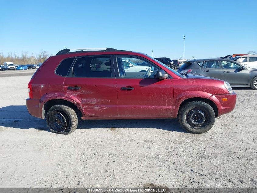 2008 Hyundai Tucson VIN: KM8JM12B08U835481 Lot: 11996995