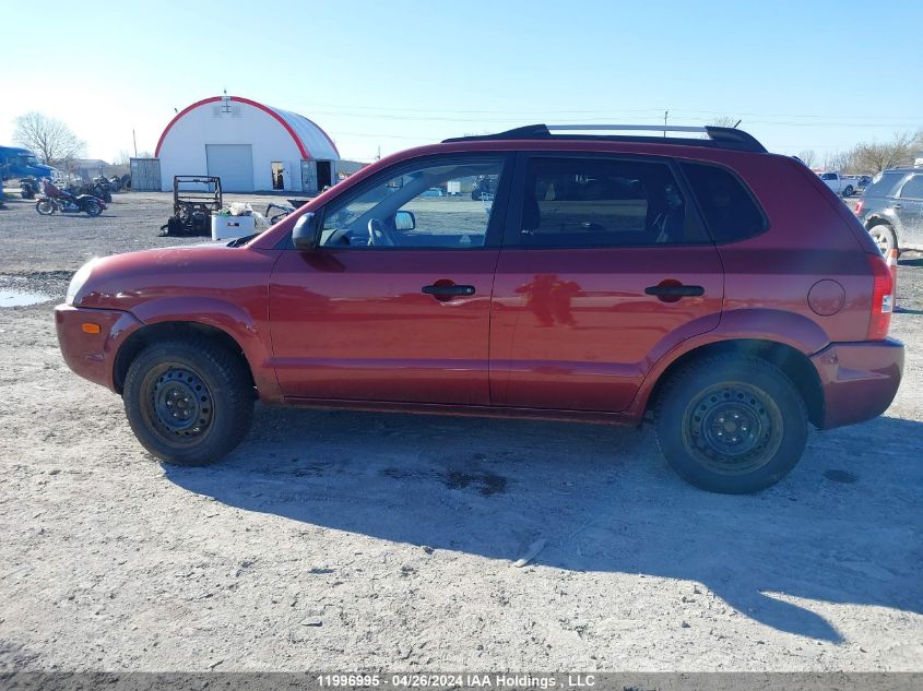 2008 Hyundai Tucson VIN: KM8JM12B08U835481 Lot: 11996995