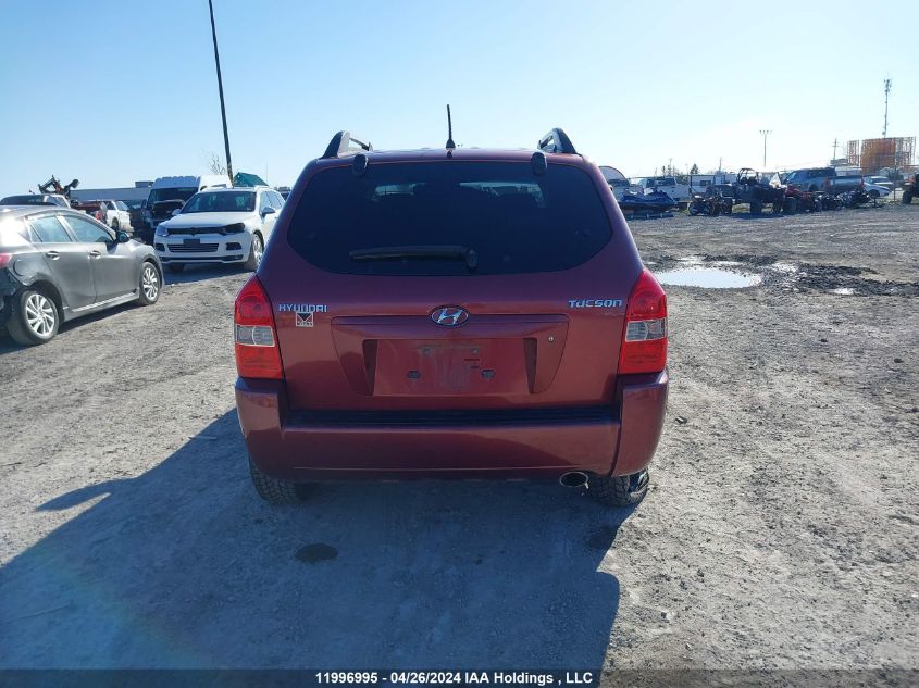 2008 Hyundai Tucson VIN: KM8JM12B08U835481 Lot: 11996995