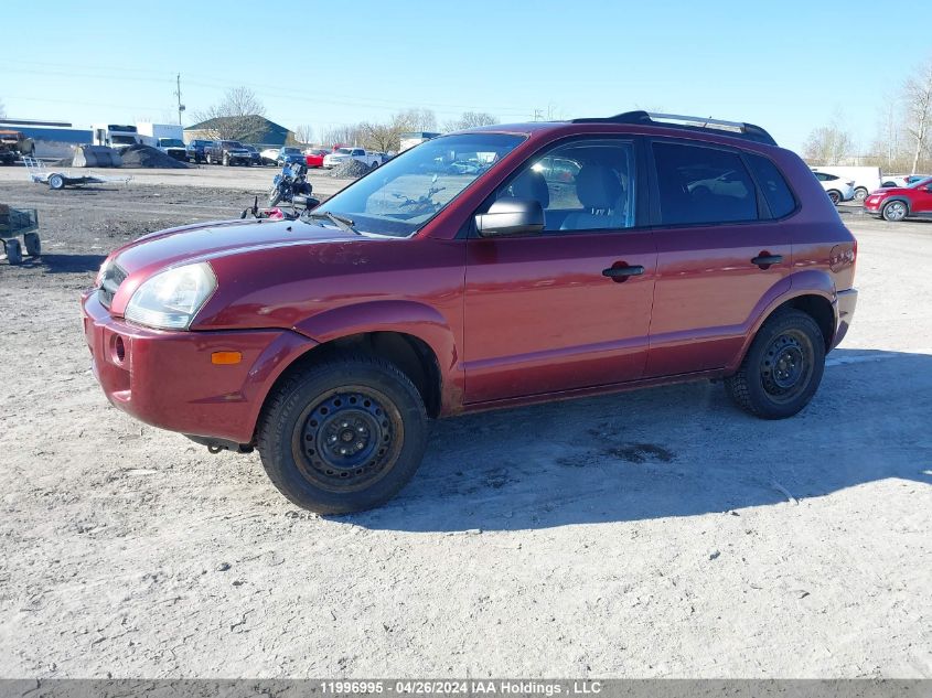 2008 Hyundai Tucson VIN: KM8JM12B08U835481 Lot: 11996995