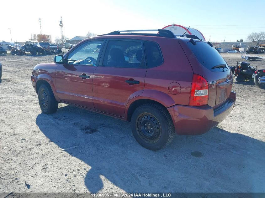 2008 Hyundai Tucson VIN: KM8JM12B08U835481 Lot: 11996995