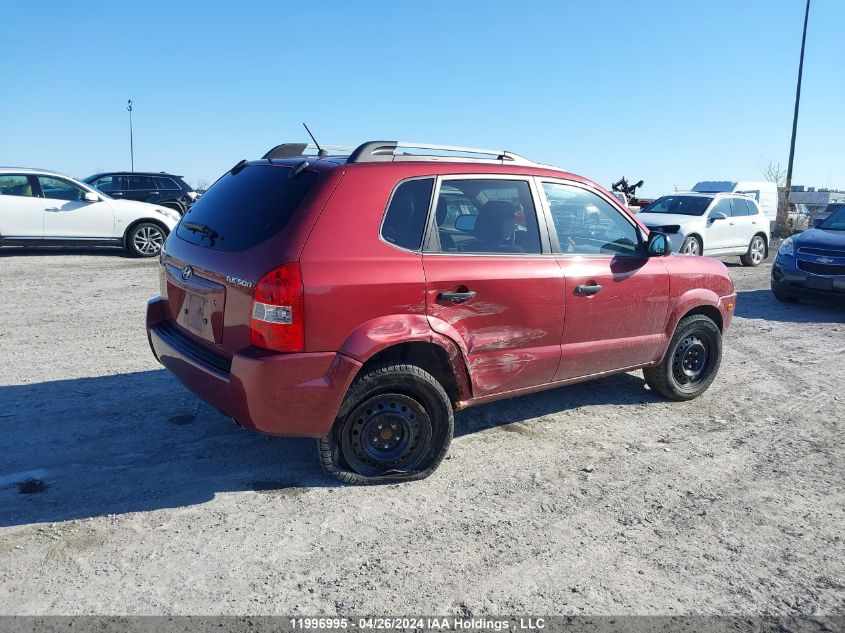 2008 Hyundai Tucson VIN: KM8JM12B08U835481 Lot: 11996995