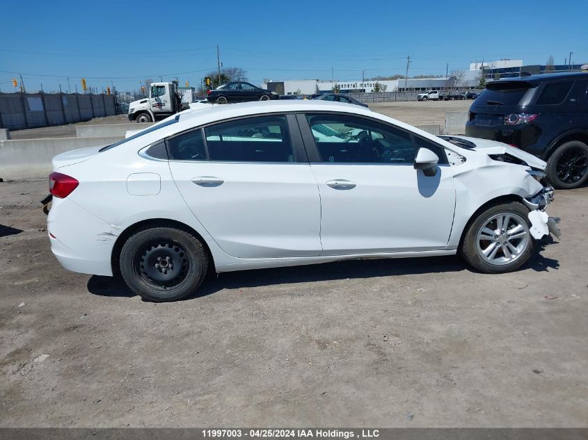 2017 Chevrolet Cruze Lt VIN: 3G1BE5SM5HS512180 Lot: 11997003