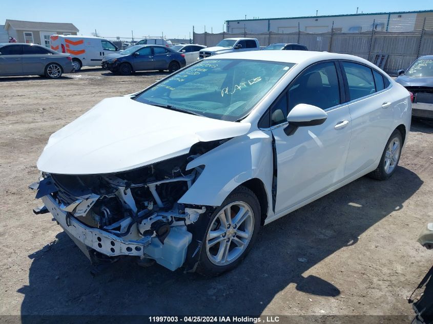 2017 Chevrolet Cruze Lt VIN: 3G1BE5SM5HS512180 Lot: 11997003