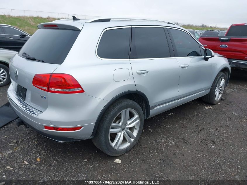 2012 Volkswagen Touareg VIN: WVGDK9BP4CD001333 Lot: 11997004